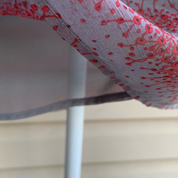 •Emmelee• Print Chiffon Shift Mini Dress - Size Medium - Picture 6 of 8